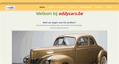 Desktop Screenshot of eddycars.be